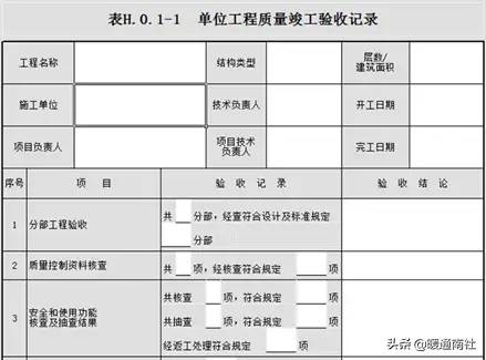 《建设工程施工质量验收统一标准》GB50300-2013配套验收资料表格