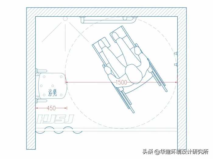 淋浴房最小尺寸标准指引HJSJ—2021