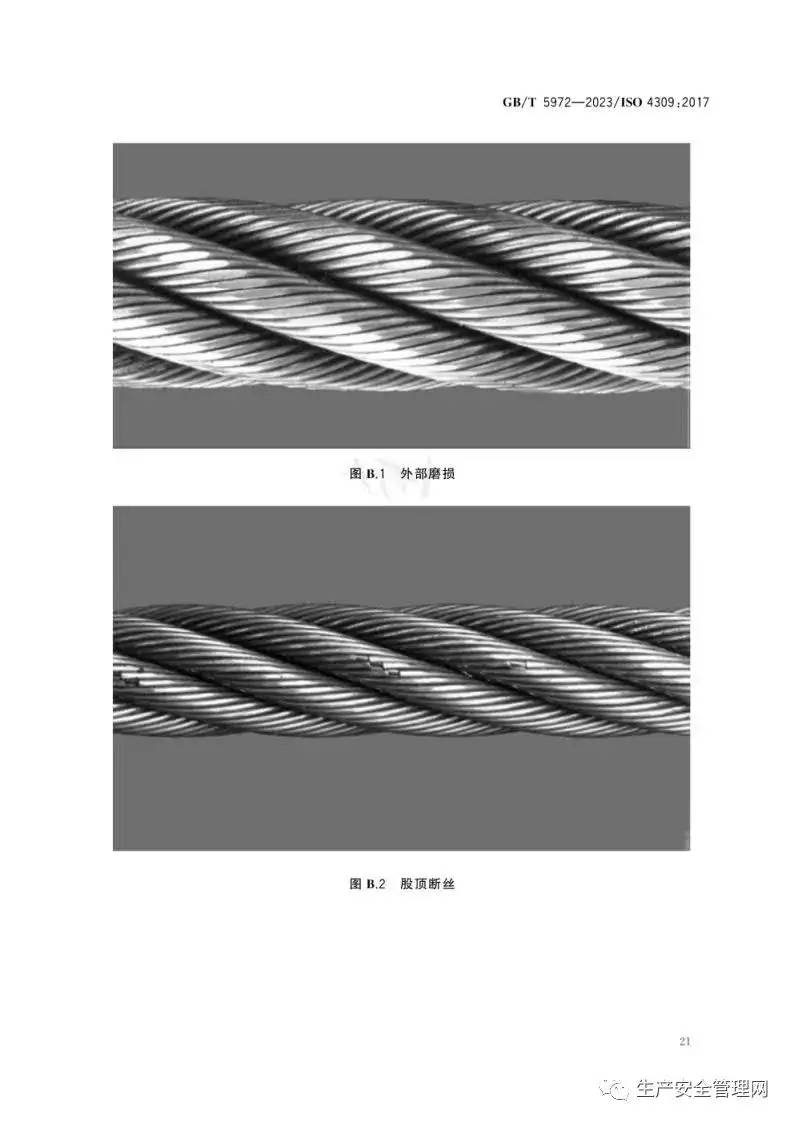 【pdf】GB T 5972-2023 起重机 钢丝绳 保养、维护、检验和报废