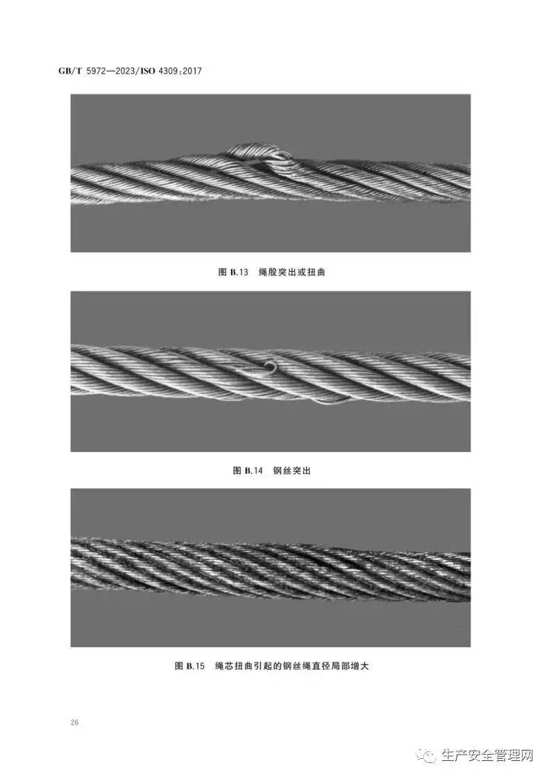 【pdf】GB T 5972-2023 起重机 钢丝绳 保养、维护、检验和报废