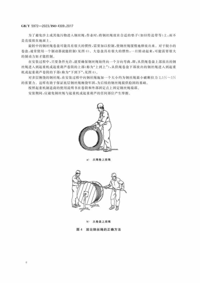 12月实施新标--GBT5972-2023 起重机 钢丝绳 保养、维护、检验和报废