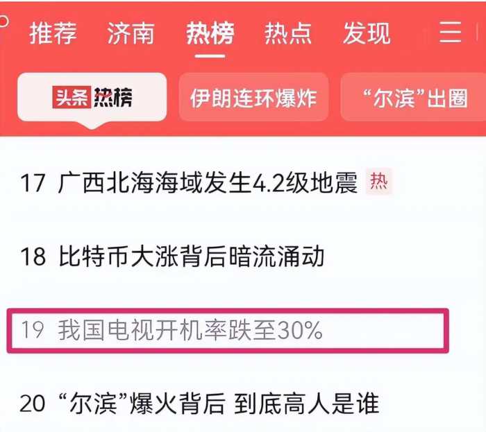 乱收费终究害了整个行业？全国电视机开机率仅30%，网友统一诉说