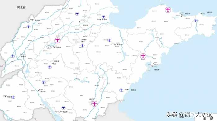 根据山东省交通规划布局，未来将形成16座民用机场