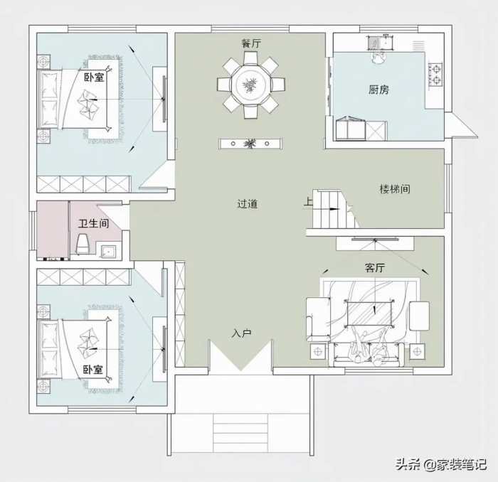 看南通夫妻一楼自建房装修，有种想回老家建房的冲动，现代感很强