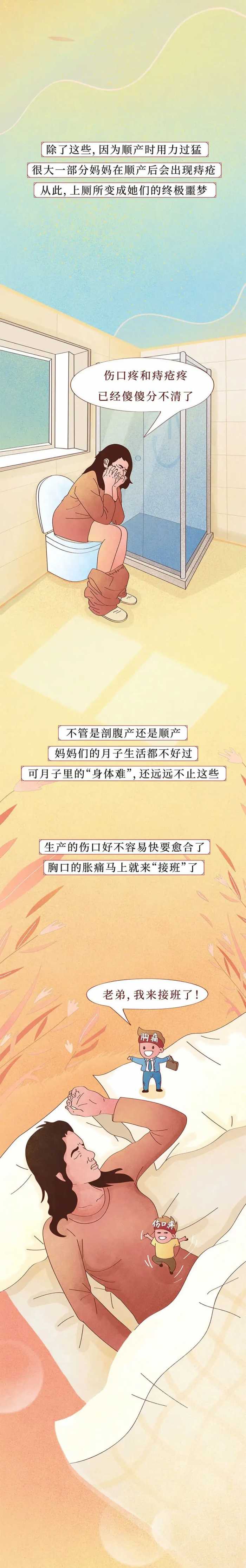 女人坐月子全过程，男人根本不敢看！