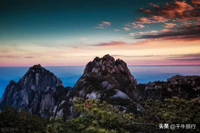 百度百科认为的中国最美十大名山，黄山仅排第4，华山无缘上榜