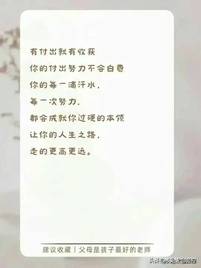 董宇辉:当孩子缺乏自律时，就和他讲讲“懒鸟效应”，收藏了