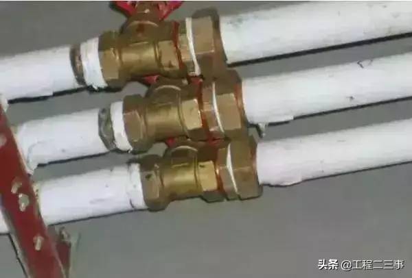 安装工程中各种管道常用连接方式现场照片，及详细做法！