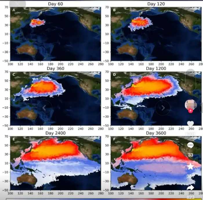 警惕！日本核污水路径预测，5月到浙江沪之后，7月或将蔓延至河北