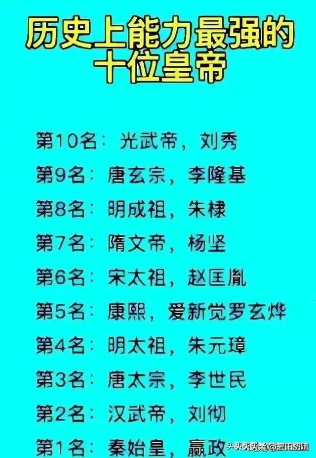 大清12位帝王，妻妾子女人数一览表，看完涨知识了。