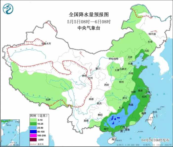 注意！五一假期这些地方有强降雨，避开这些地方！