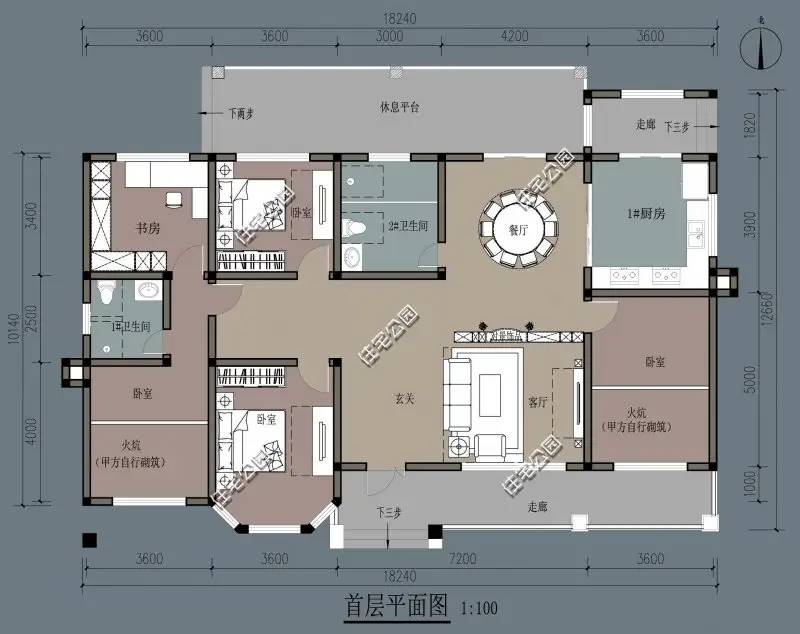 回农村给父母建养老房，就在这10套图纸里选一套吧，颜值高又实用