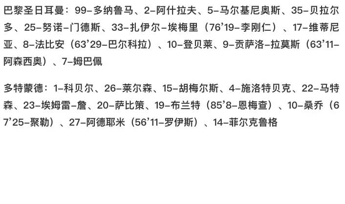 欧冠-巴黎四度中框 胡梅尔斯制胜 多特总比分2-0获胜 时隔11年进决赛