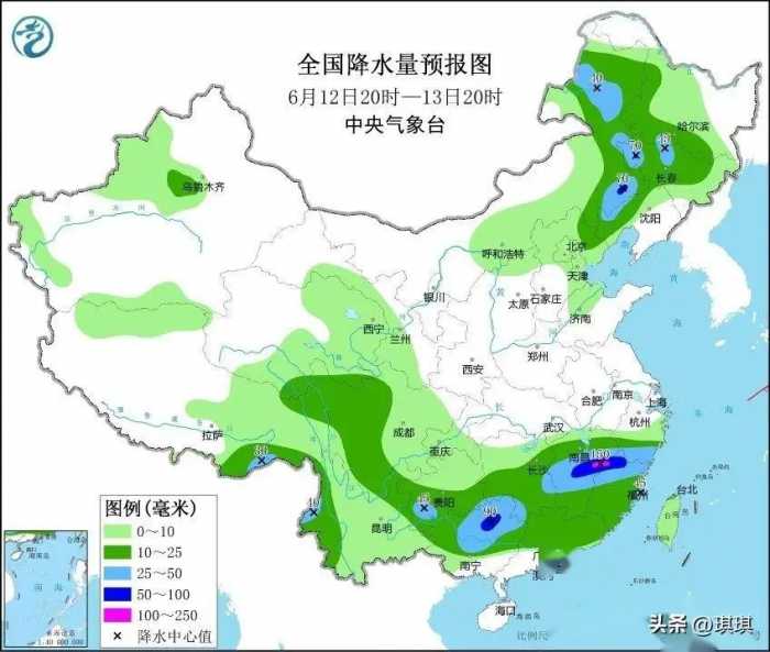 双暴雨带纵横南方东北，山东河南等例外！权威数据：达重旱特旱级