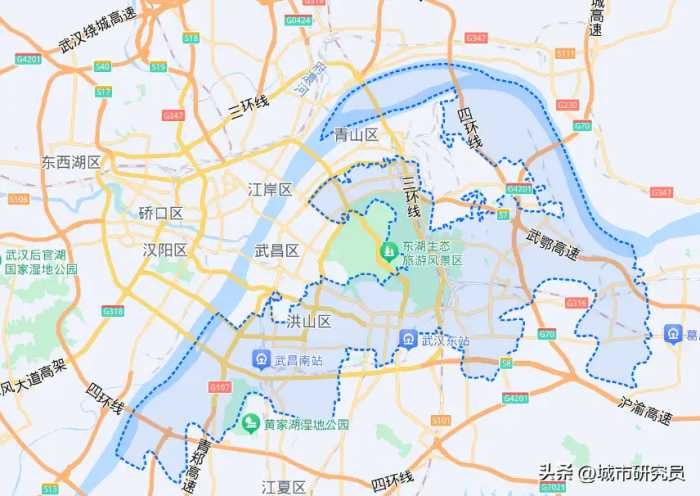 武汉雄心勃勃：打造“1主城+4副城”空间格局！冲刺中国一线城市