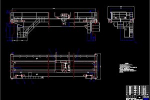 QD20t-25.5m箱形双梁桥式起重机主梁及端梁设计 机械设计模具数控